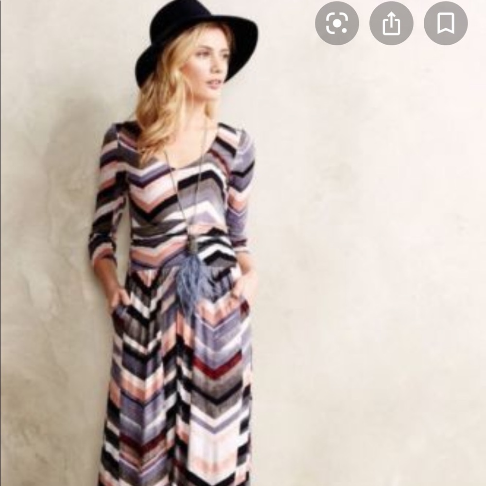 Maeve floor length dress